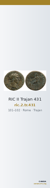 RIC II Trajan 431 — CANOA