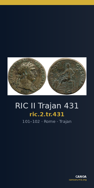 RIC II Trajan 431 — CANOA