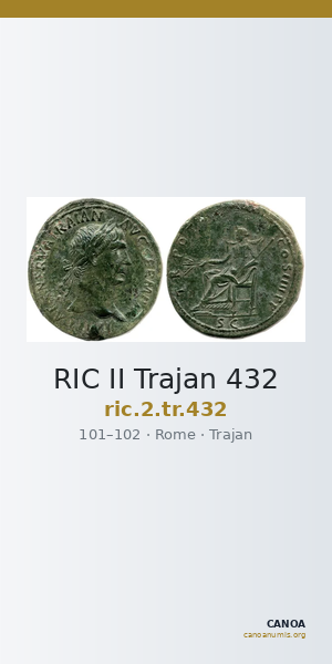 RIC II Trajan 432 — CANOA