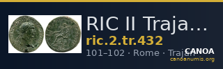 RIC II Trajan 432 — CANOA