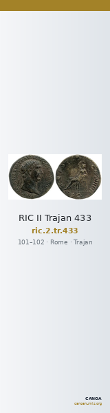 RIC II Trajan 433 — CANOA