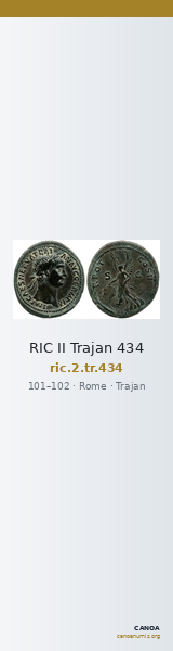 RIC II Trajan 434 — CANOA