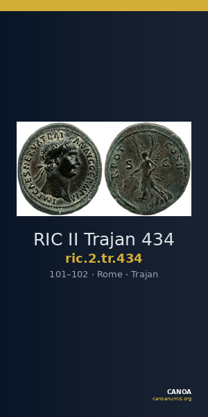 RIC II Trajan 434 — CANOA