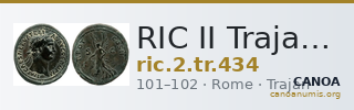 RIC II Trajan 434 — CANOA