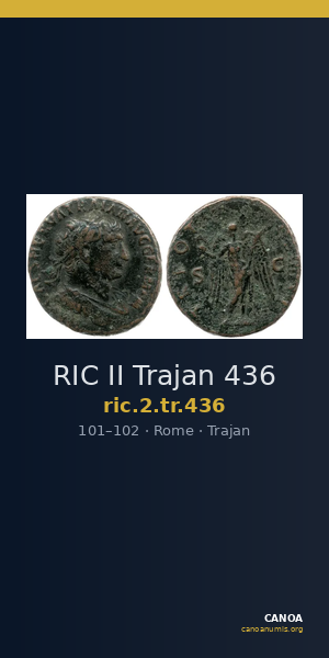 RIC II Trajan 436 — CANOA
