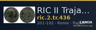 RIC II Trajan 436 — CANOA