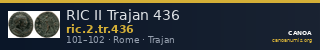 RIC II Trajan 436 — CANOA