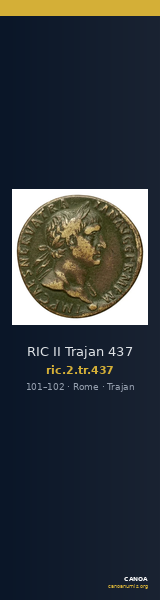 RIC II Trajan 437 — CANOA