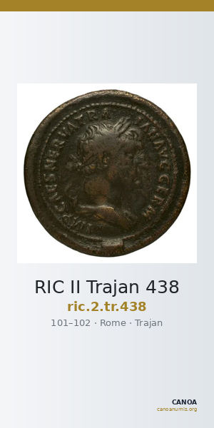 RIC II Trajan 438 — CANOA