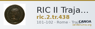 RIC II Trajan 438 — CANOA