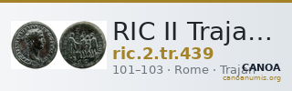 RIC II Trajan 439 — CANOA
