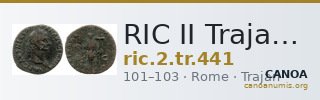RIC II Trajan 441 — CANOA