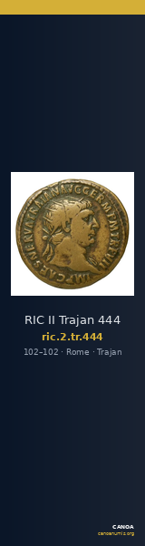RIC II Trajan 444 — CANOA