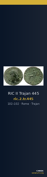 RIC II Trajan 445 — CANOA
