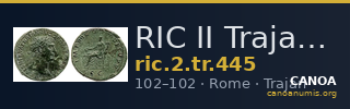 RIC II Trajan 445 — CANOA