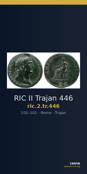 RIC II Trajan 446 — CANOA