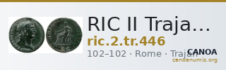RIC II Trajan 446 — CANOA
