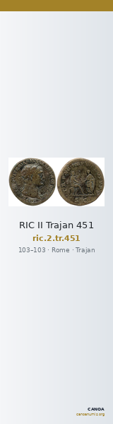 RIC II Trajan 451 — CANOA