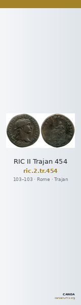 RIC II Trajan 454 — CANOA