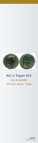 RIC II Trajan 455 — CANOA