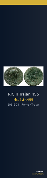 RIC II Trajan 455 — CANOA