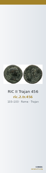 RIC II Trajan 456 — CANOA