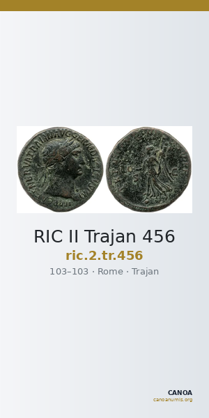 RIC II Trajan 456 — CANOA