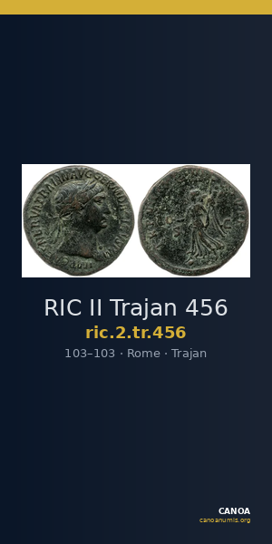 RIC II Trajan 456 — CANOA
