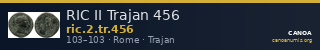 RIC II Trajan 456 — CANOA