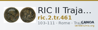 RIC II Trajan 461 — CANOA