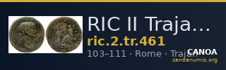 RIC II Trajan 461 — CANOA