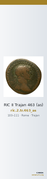 RIC II Trajan 463 (as) — CANOA