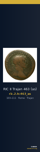 RIC II Trajan 463 (as) — CANOA