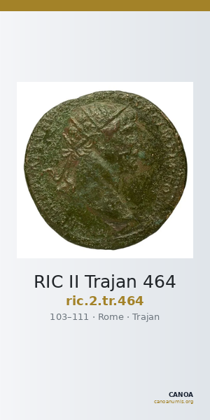 RIC II Trajan 464 — CANOA