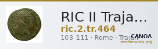 RIC II Trajan 464 — CANOA