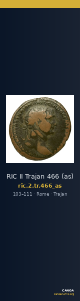 RIC II Trajan 466 (as) — CANOA