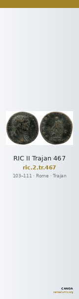 RIC II Trajan 467 — CANOA