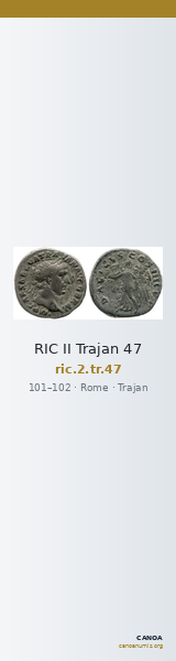 RIC II Trajan 47 — CANOA