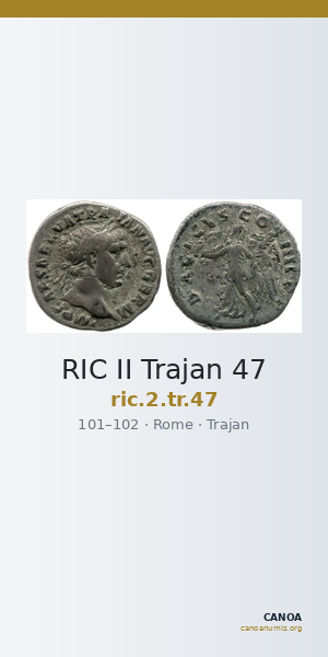 RIC II Trajan 47 — CANOA