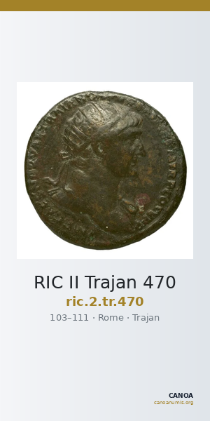 RIC II Trajan 470 — CANOA