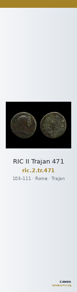 RIC II Trajan 471 — CANOA