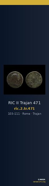 RIC II Trajan 471 — CANOA