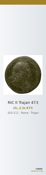 RIC II Trajan 473 — CANOA