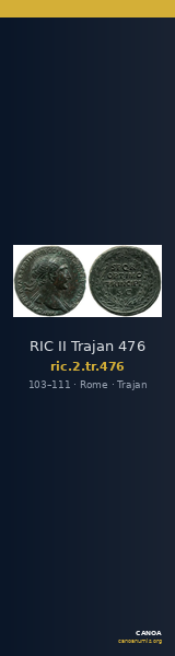 RIC II Trajan 476 — CANOA