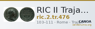 RIC II Trajan 476 — CANOA