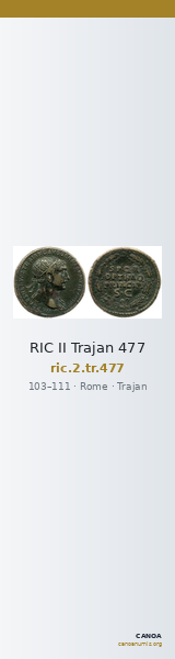 RIC II Trajan 477 — CANOA