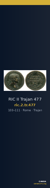 RIC II Trajan 477 — CANOA