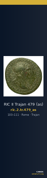 RIC II Trajan 479 (as) — CANOA