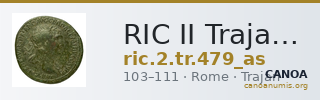 RIC II Trajan 479 (as) — CANOA