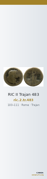 RIC II Trajan 483 — CANOA